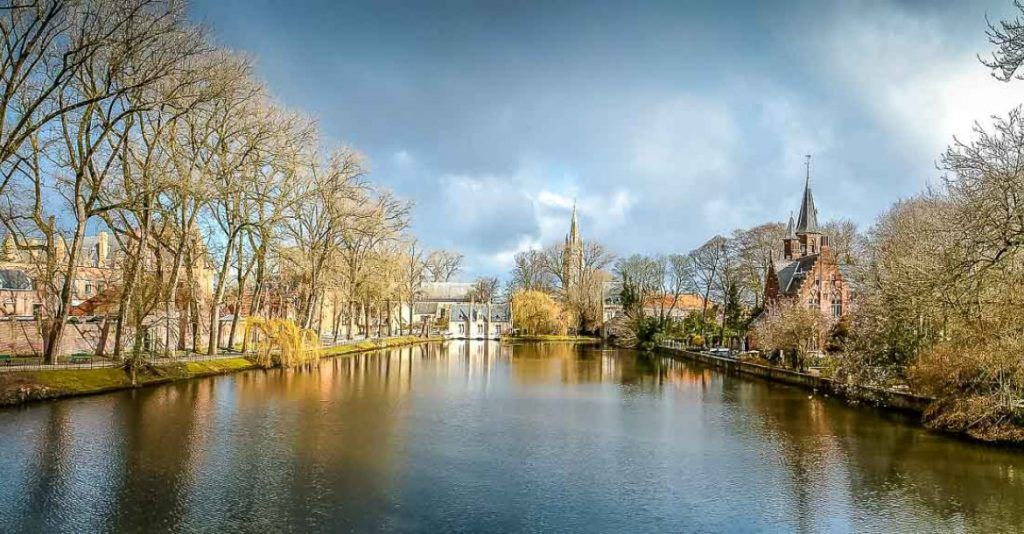 Minnewater Park, Bruges